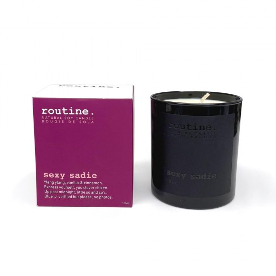 SEXY SADIE - SOY CANDLE - Routine. 